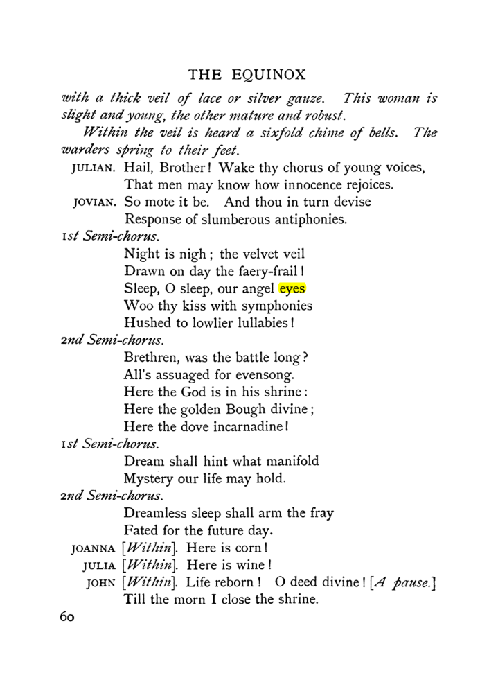 Original scan of The Equinox (Volume I, Number IX), PDF page 100