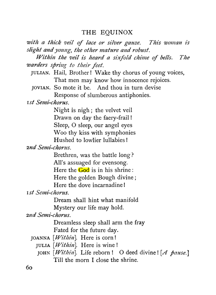 Original scan of The Equinox (Volume I, Number IX), PDF page 100