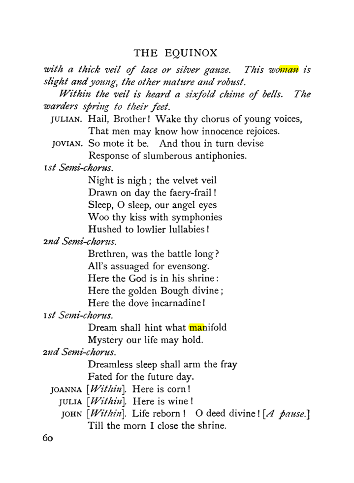 Original scan of The Equinox (Volume I, Number IX), PDF page 100