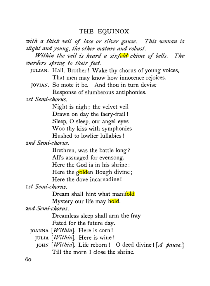 Original scan of The Equinox (Volume I, Number IX), PDF page 100