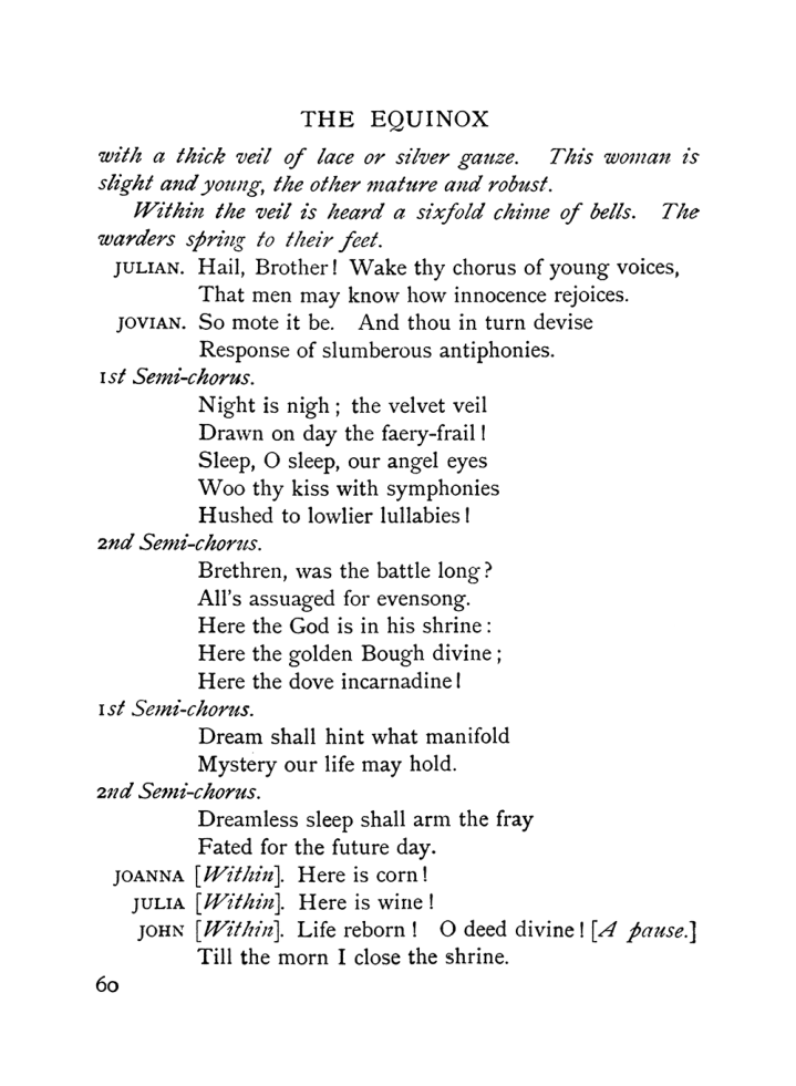 Original scan of The Equinox (Volume I, Number IX), PDF page 100