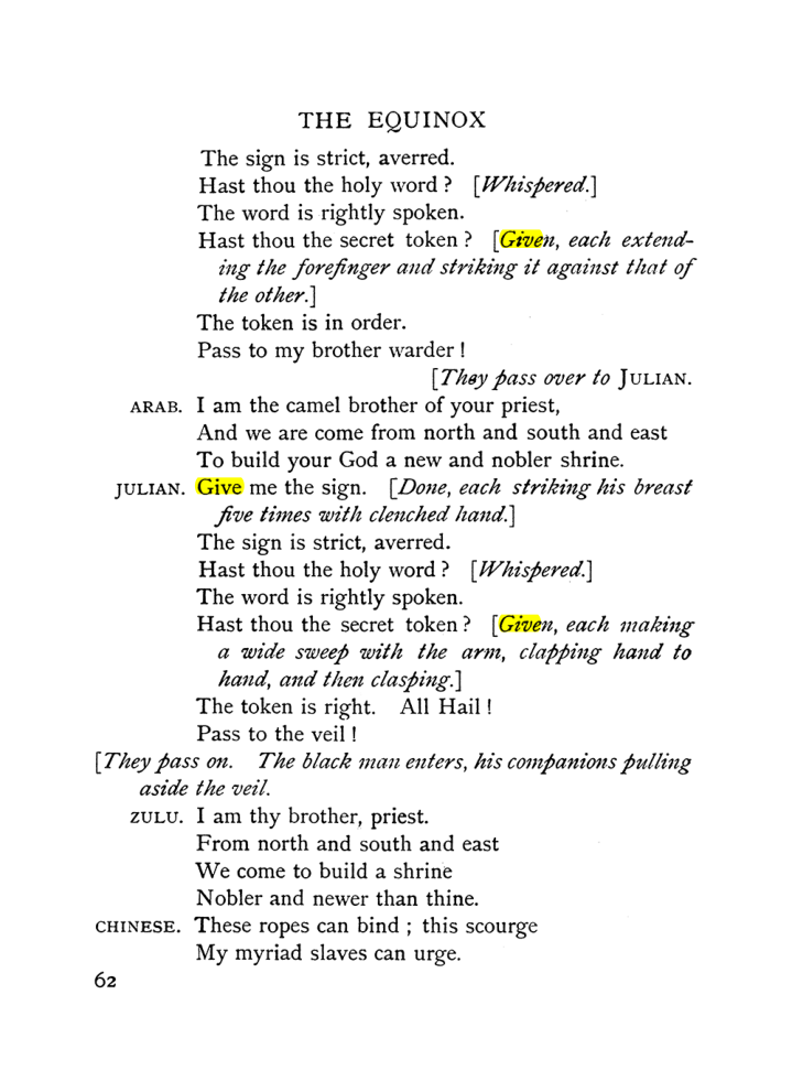 Original scan of The Equinox (Volume I, Number IX), PDF page 102