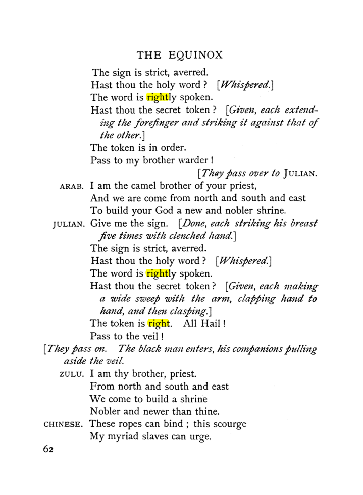 Original scan of The Equinox (Volume I, Number IX), PDF page 102
