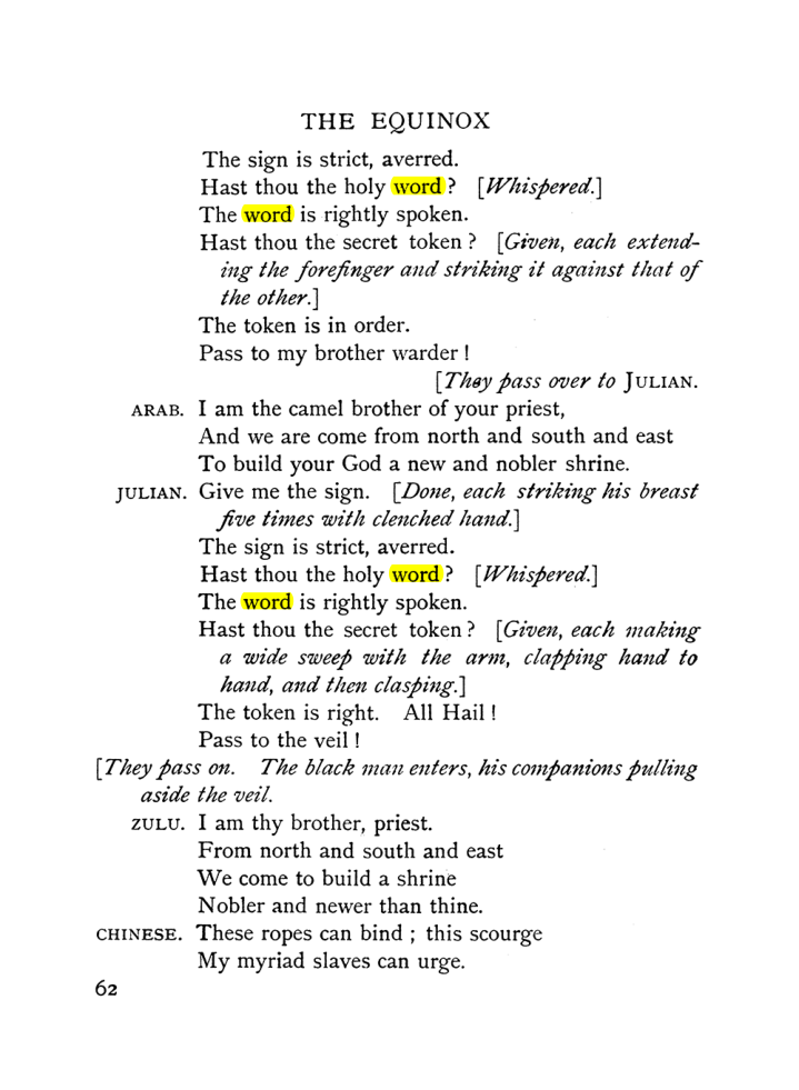 Original scan of The Equinox (Volume I, Number IX), PDF page 102