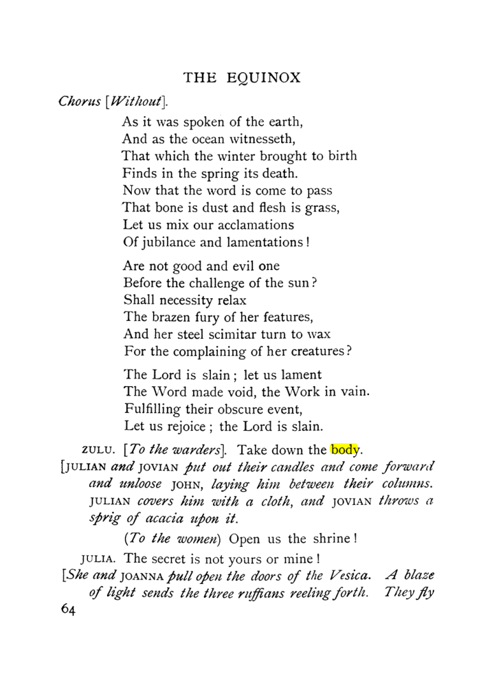 Original scan of The Equinox (Volume I, Number IX), PDF page 104