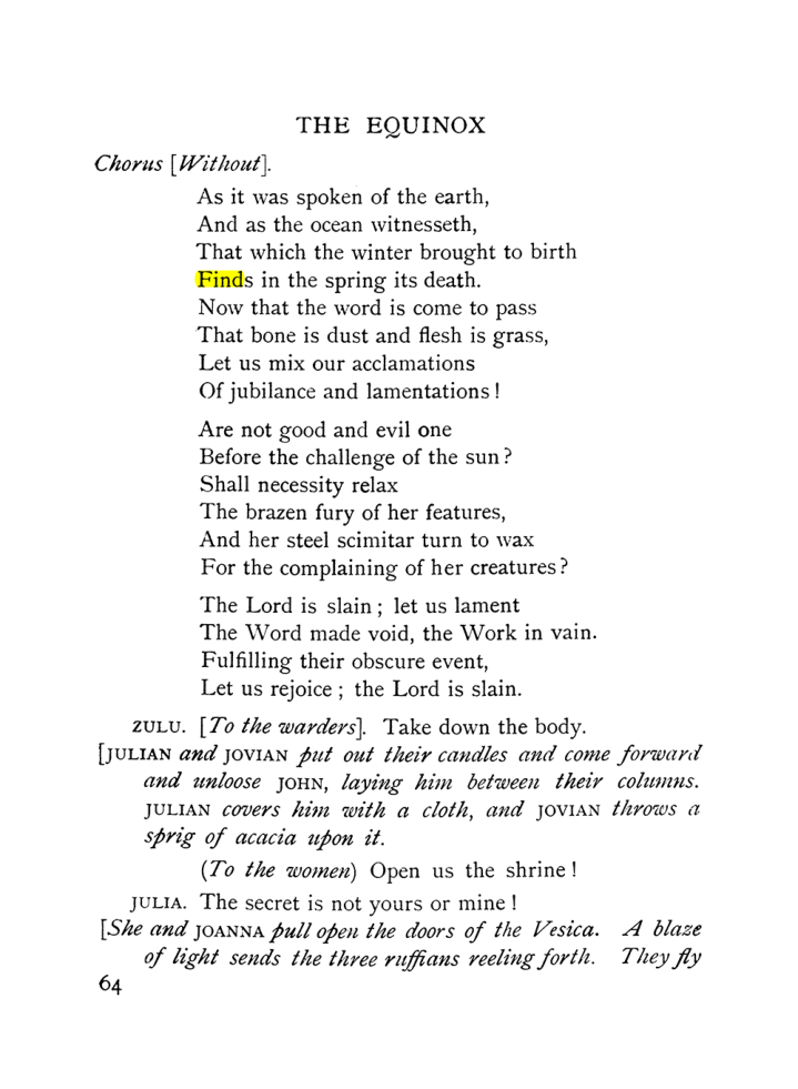 Original scan of The Equinox (Volume I, Number IX), PDF page 104