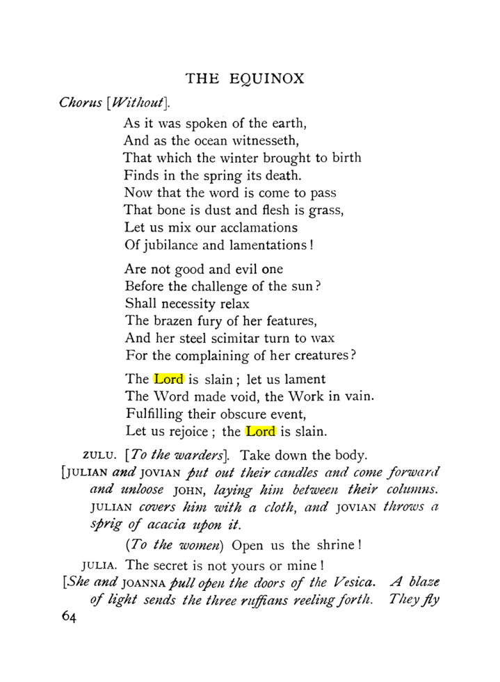 Original scan of The Equinox (Volume I, Number IX), PDF page 104