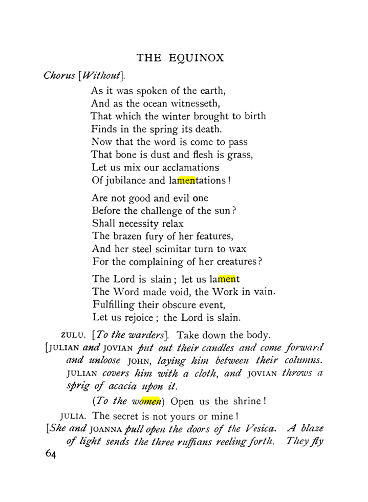 Original scan of The Equinox (Volume I, Number IX), PDF page 104