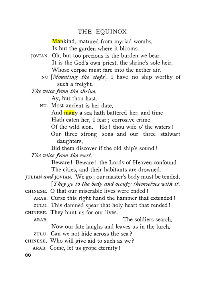 Original scan of The Equinox (Volume I, Number IX), PDF page 106