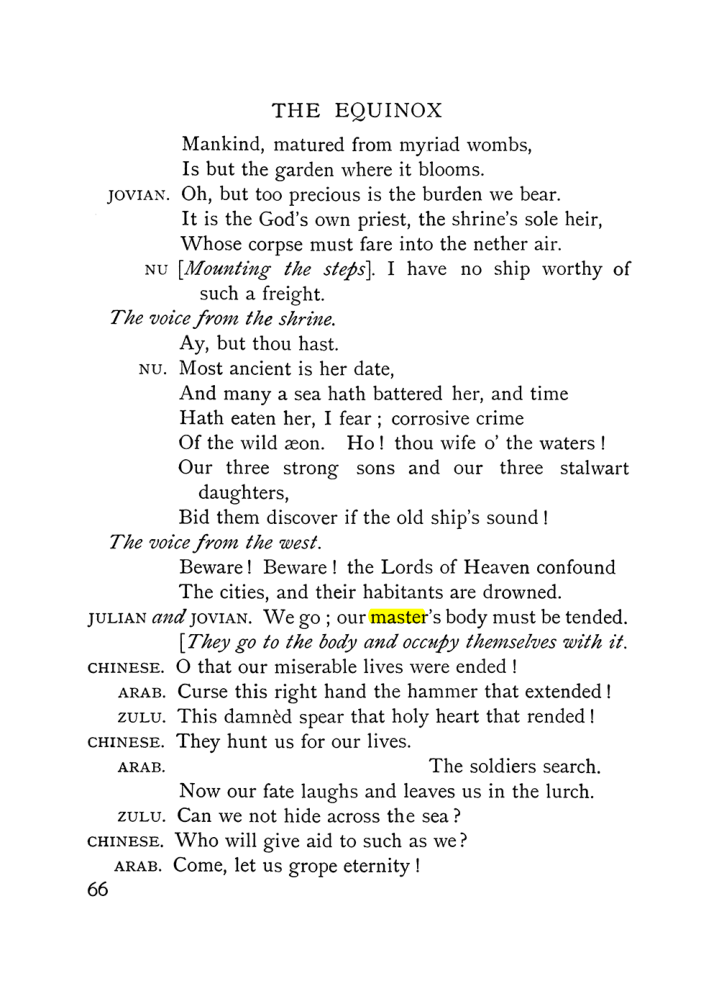 Original scan of The Equinox (Volume I, Number IX), PDF page 106