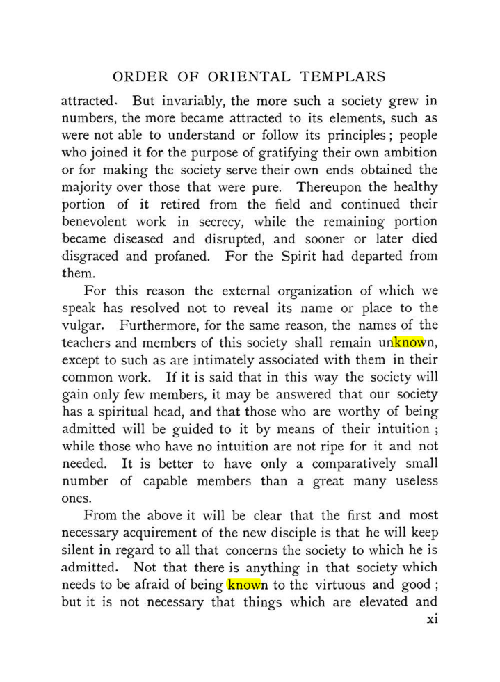 Original scan of The Equinox (Volume I, Number IX), PDF page 11