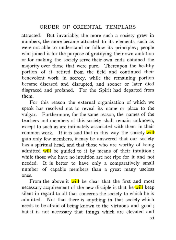 Original scan of The Equinox (Volume I, Number IX), PDF page 11