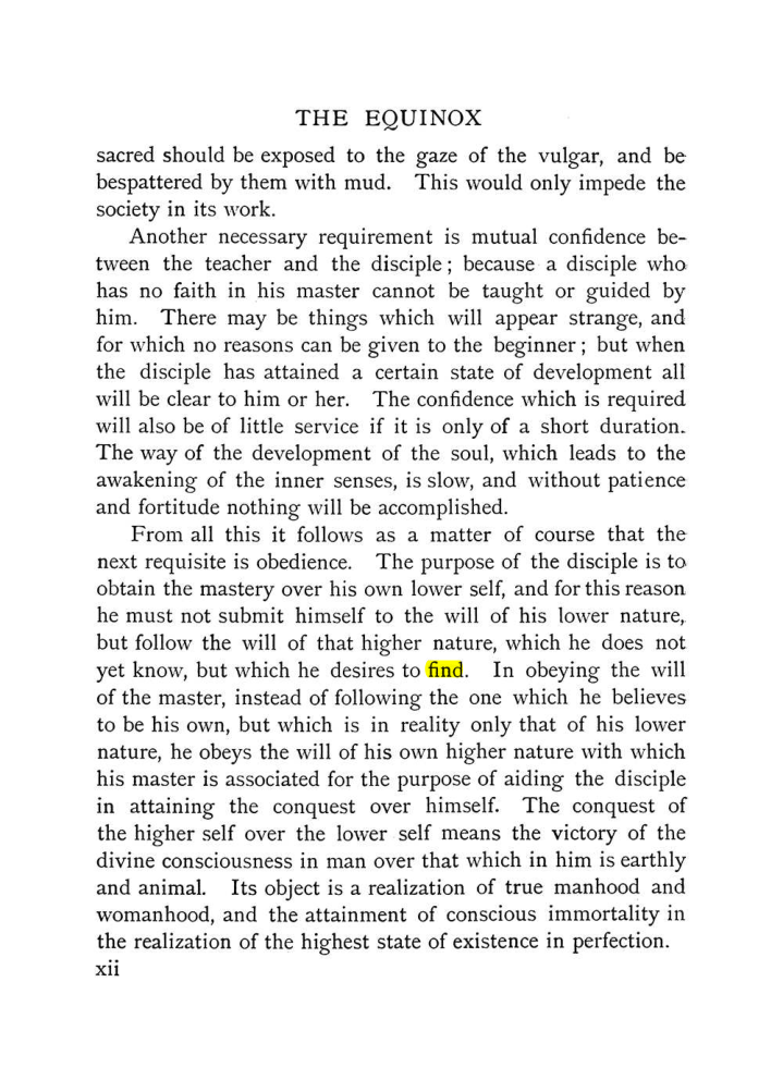 Original scan of The Equinox (Volume I, Number IX), PDF page 12