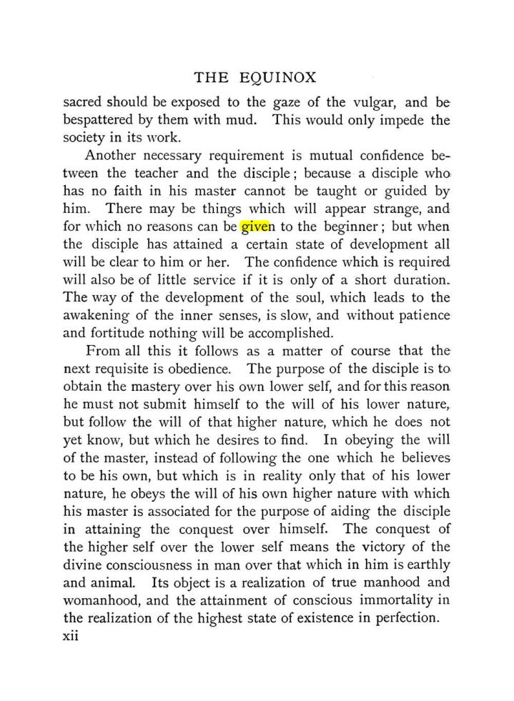 Original scan of The Equinox (Volume I, Number IX), PDF page 12
