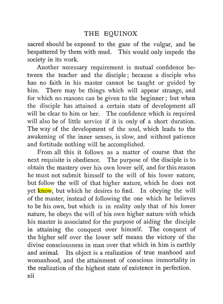 Original scan of The Equinox (Volume I, Number IX), PDF page 12