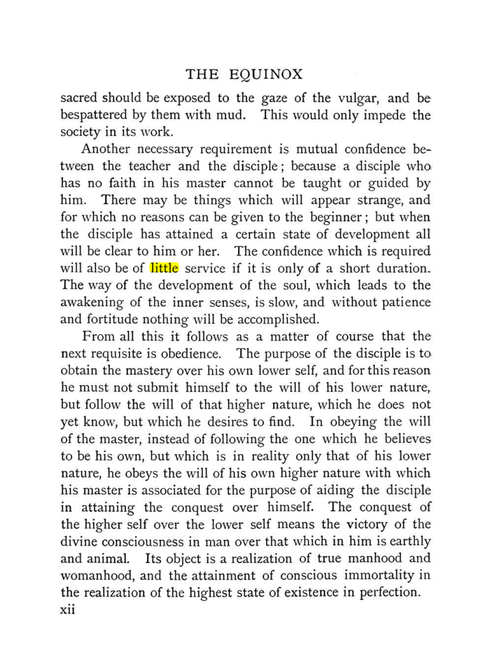 Original scan of The Equinox (Volume I, Number IX), PDF page 12