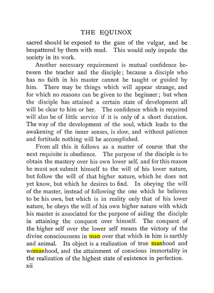 Original scan of The Equinox (Volume I, Number IX), PDF page 12