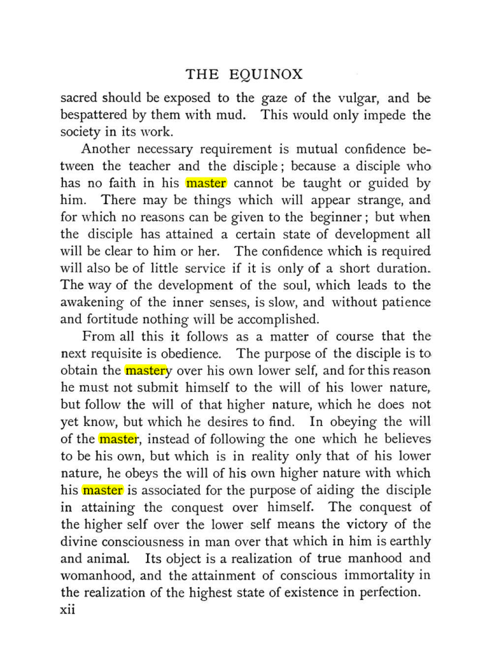 Original scan of The Equinox (Volume I, Number IX), PDF page 12