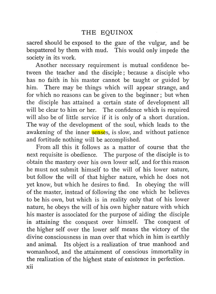 Original scan of The Equinox (Volume I, Number IX), PDF page 12