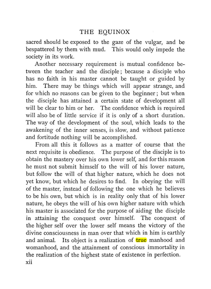 Original scan of The Equinox (Volume I, Number IX), PDF page 12