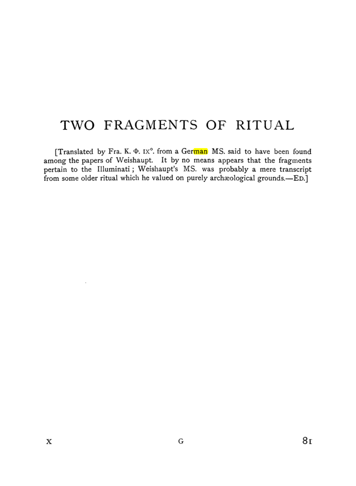 Original scan of The Equinox (Volume I, Number IX), PDF page 121