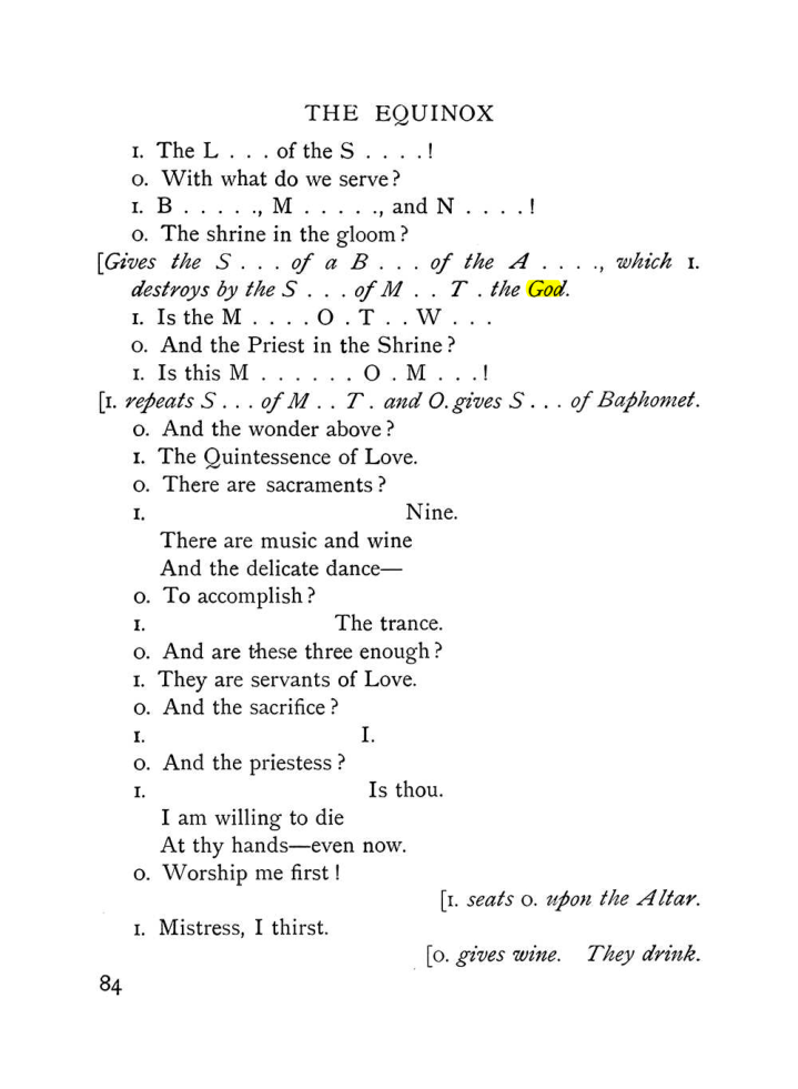 Original scan of The Equinox (Volume I, Number IX), PDF page 124