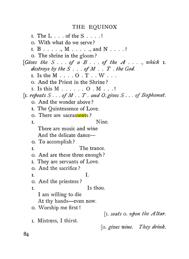Original scan of The Equinox (Volume I, Number IX), PDF page 124
