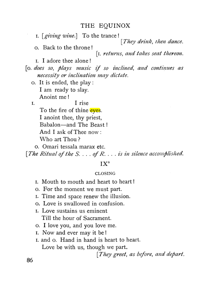 Original scan of The Equinox (Volume I, Number IX), PDF page 126