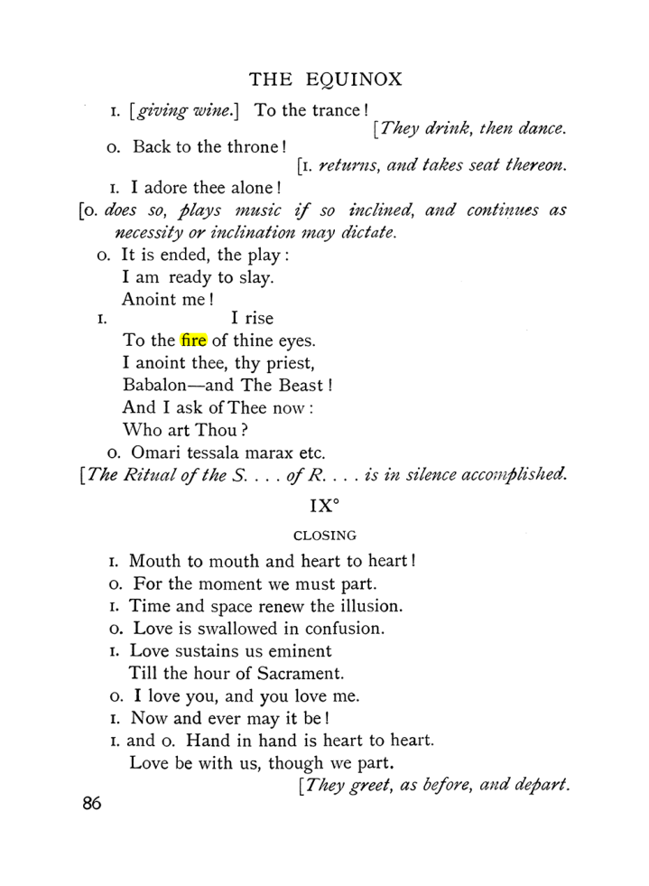 Original scan of The Equinox (Volume I, Number IX), PDF page 126
