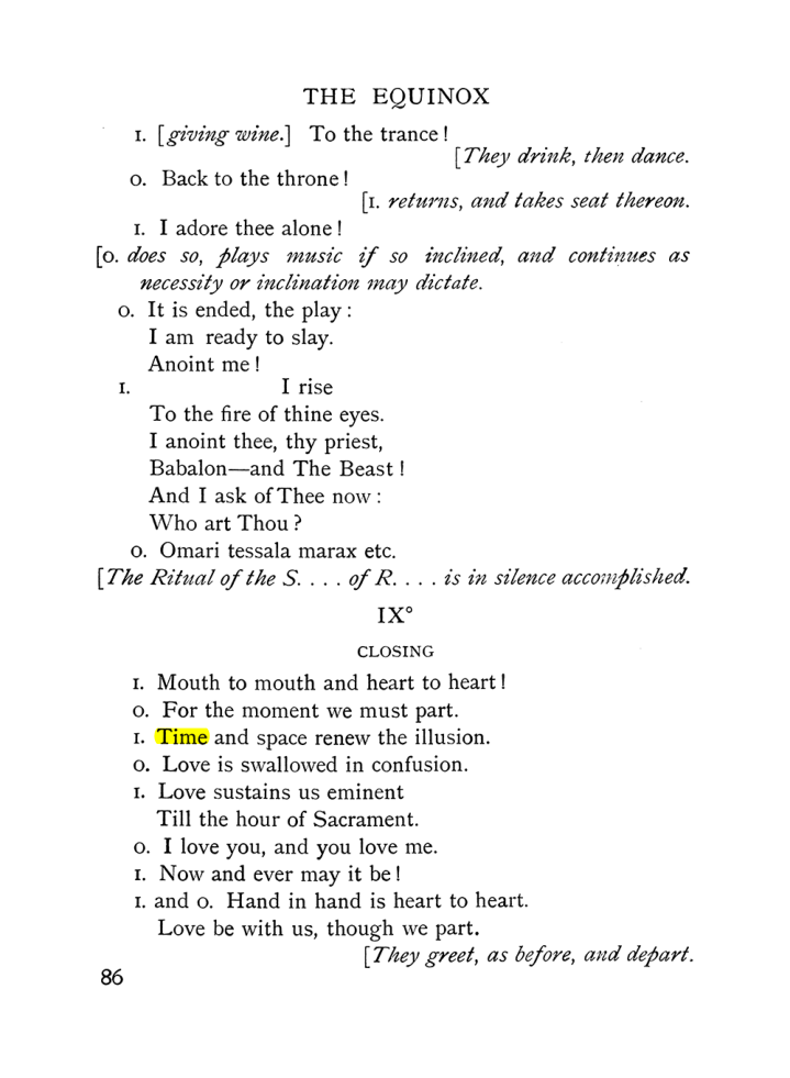 Original scan of The Equinox (Volume I, Number IX), PDF page 126
