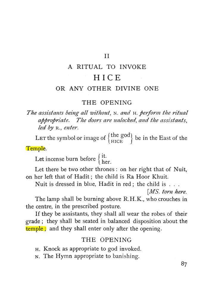 Original scan of The Equinox (Volume I, Number IX), PDF page 127