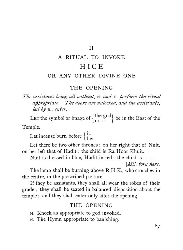 Original scan of The Equinox (Volume I, Number IX), PDF page 127