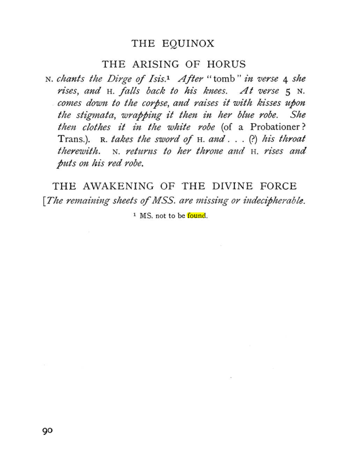 Original scan of The Equinox (Volume I, Number IX), PDF page 130