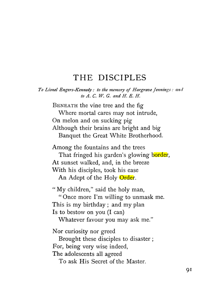 Original scan of The Equinox (Volume I, Number IX), PDF page 131