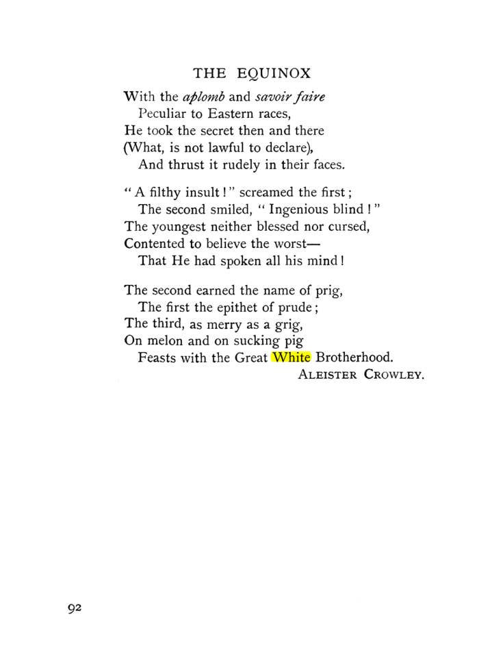 Original scan of The Equinox (Volume I, Number IX), PDF page 132