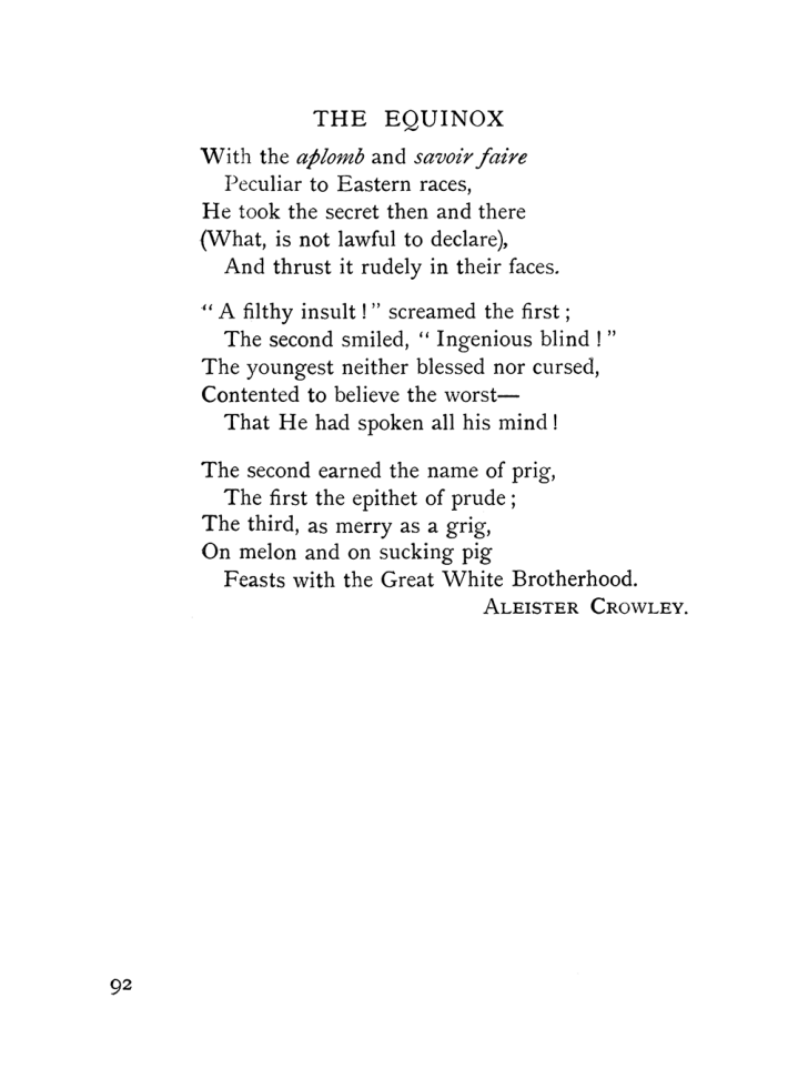 Original scan of The Equinox (Volume I, Number IX), PDF page 132