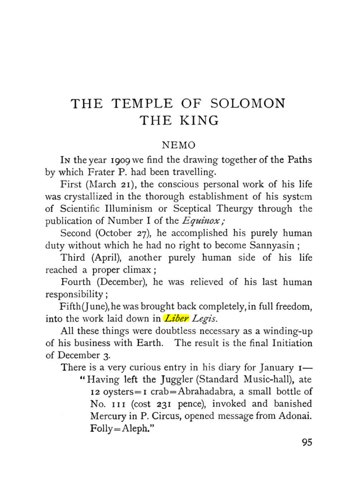 Original scan of The Equinox (Volume I, Number IX), PDF page 135