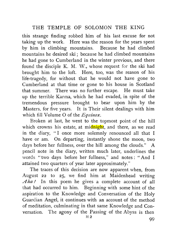Original scan of The Equinox (Volume I, Number IX), PDF page 139