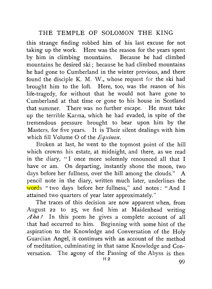 Original scan of The Equinox (Volume I, Number IX), PDF page 139