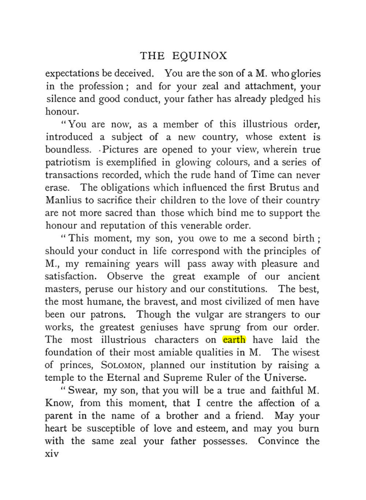 Original scan of The Equinox (Volume I, Number IX), PDF page 14