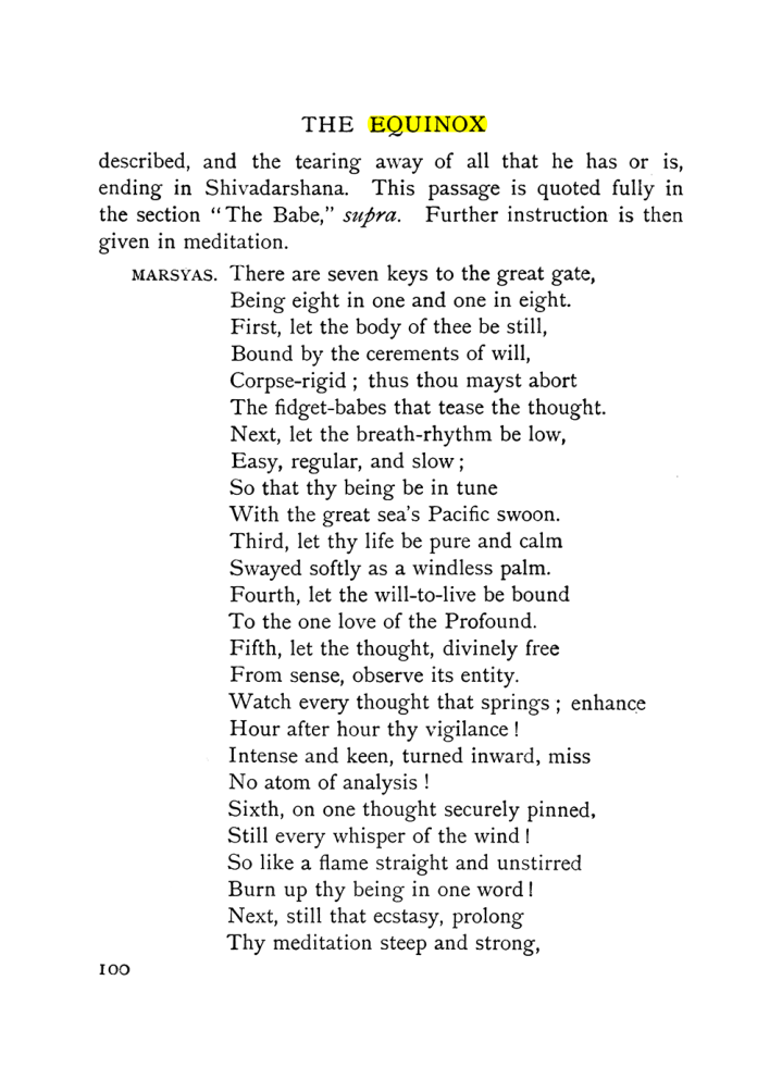 Original scan of The Equinox (Volume I, Number IX), PDF page 140
