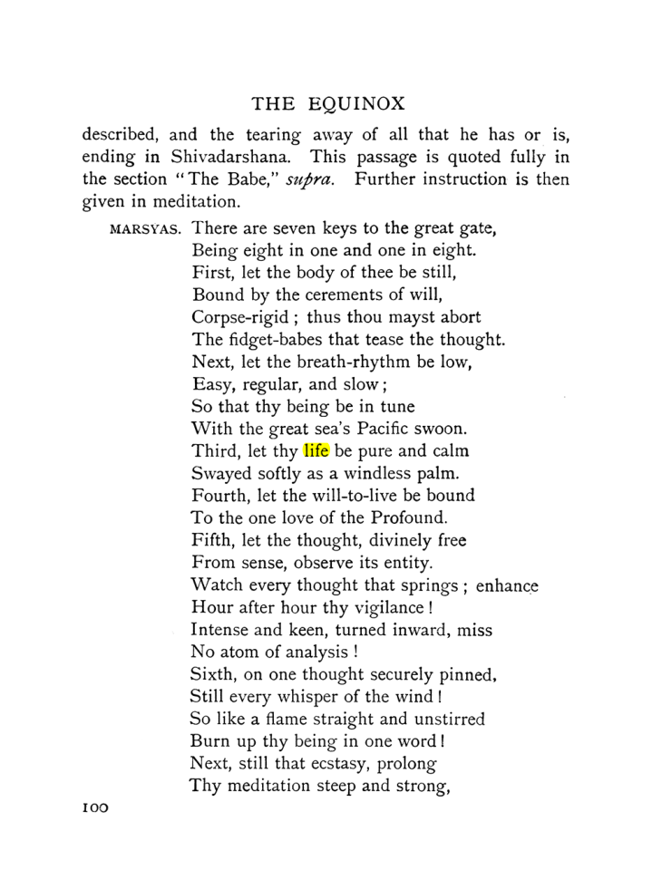 Original scan of The Equinox (Volume I, Number IX), PDF page 140