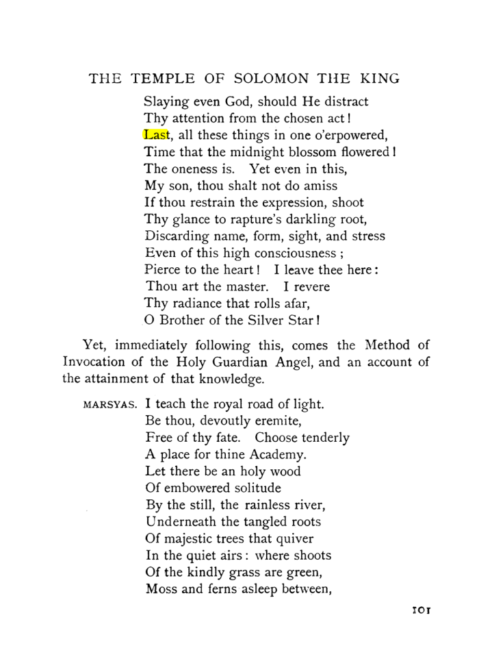 Original scan of The Equinox (Volume I, Number IX), PDF page 141