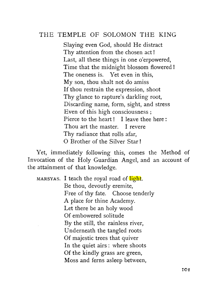 Original scan of The Equinox (Volume I, Number IX), PDF page 141