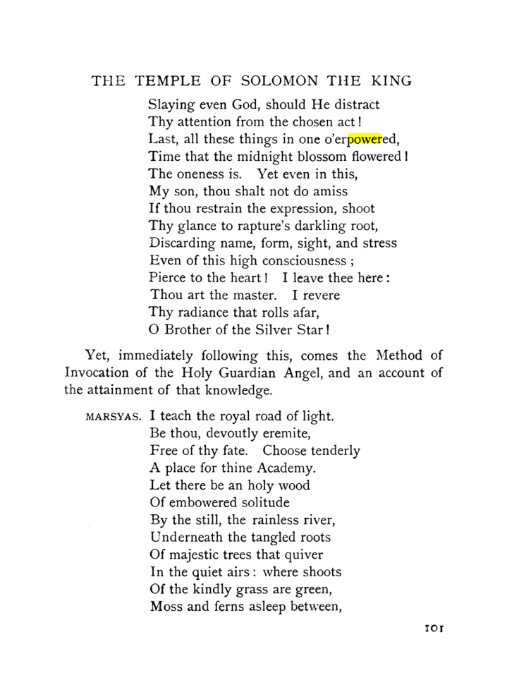 Original scan of The Equinox (Volume I, Number IX), PDF page 141