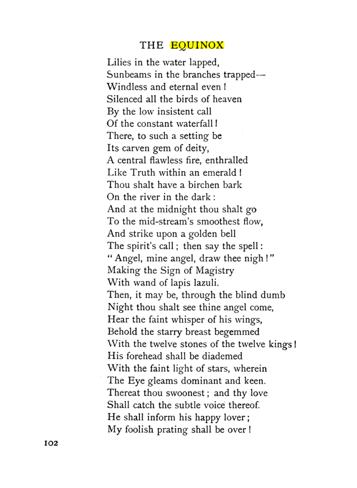 Original scan of The Equinox (Volume I, Number IX), PDF page 142