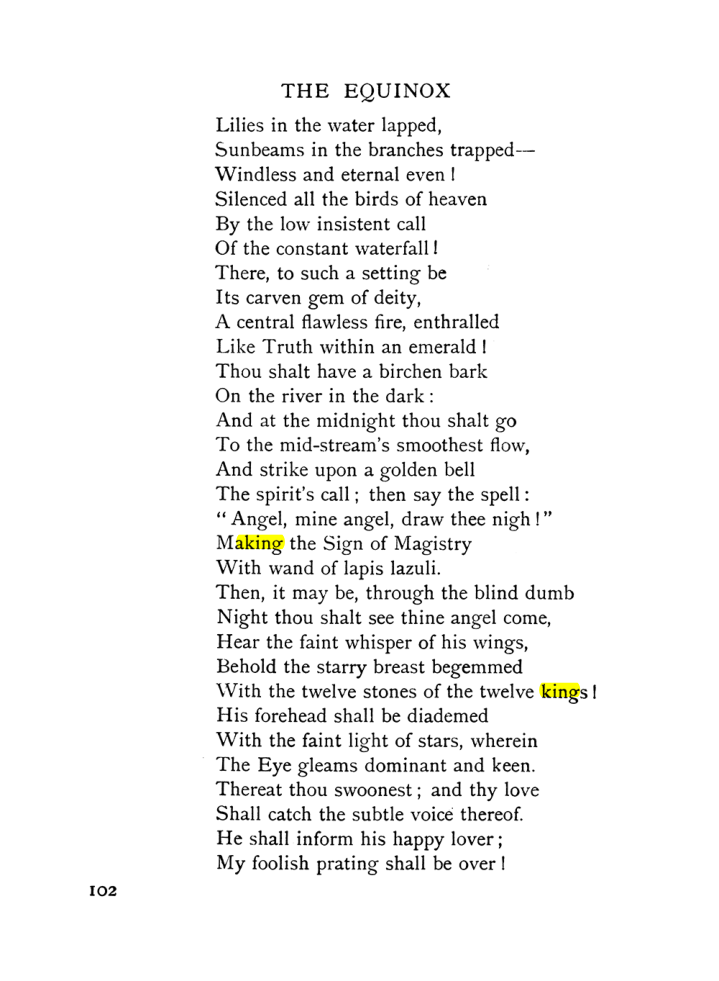Original scan of The Equinox (Volume I, Number IX), PDF page 142