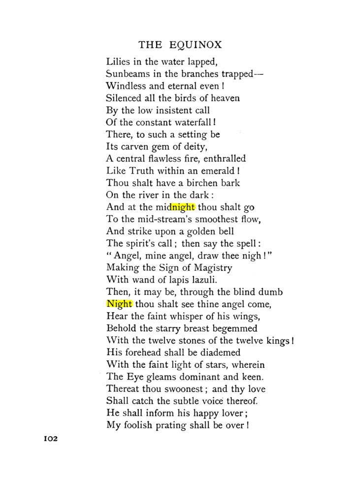 Original scan of The Equinox (Volume I, Number IX), PDF page 142