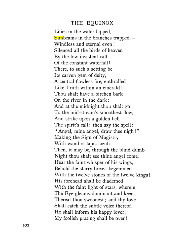 Original scan of The Equinox (Volume I, Number IX), PDF page 142