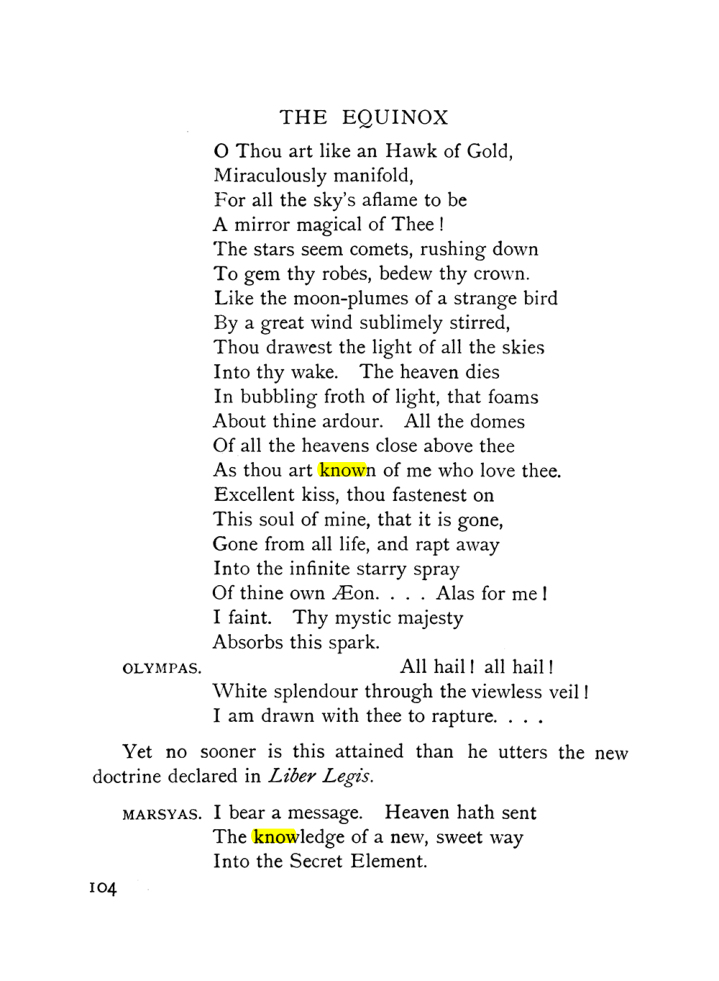 Original scan of The Equinox (Volume I, Number IX), PDF page 144